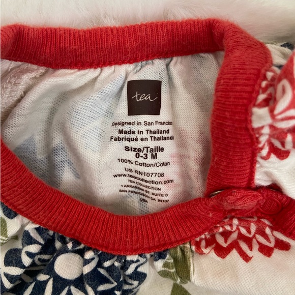 Tea Collection Romper - Picture 2 of 3